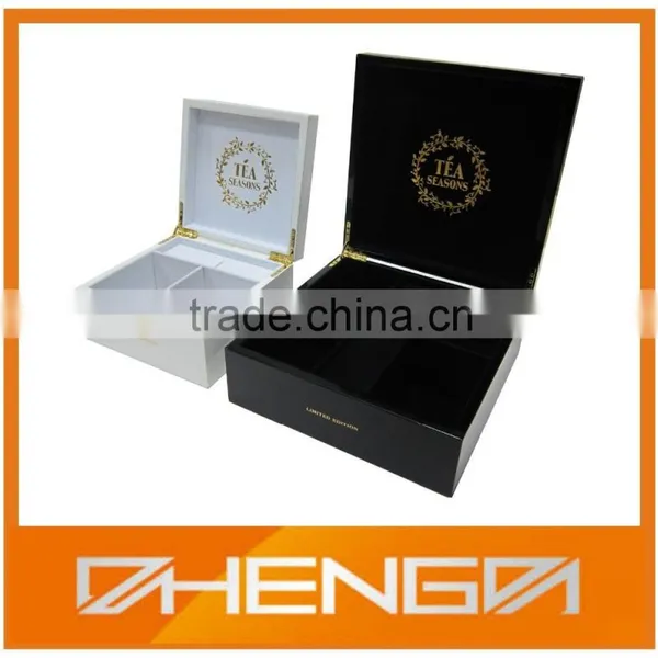 Custom Make High Quality Wooden Tea Display Box Can be Without Lid photo-2
