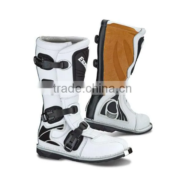 Four Buckules, PU Leather Motorcycle Black Boots photo-2