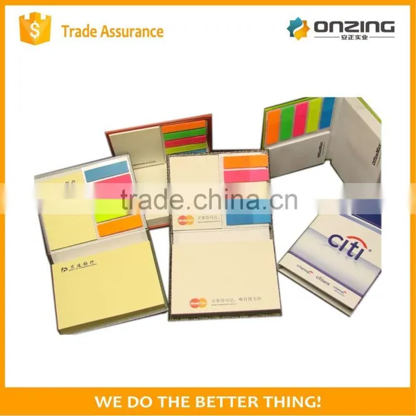 Hard Cover Memo Pad With Sticky Note Pad photo-5