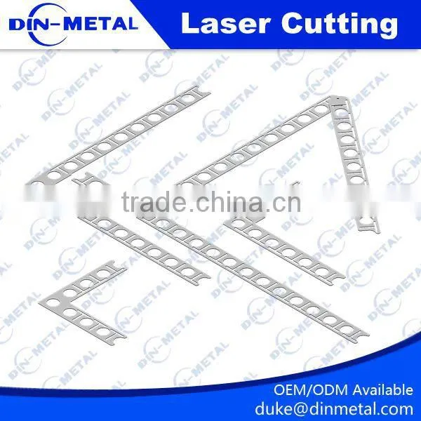 OEM Custom Laser Cutting Metal Frame Stainless Steel Frame L Shape Z Shape Metal Rack photo-3