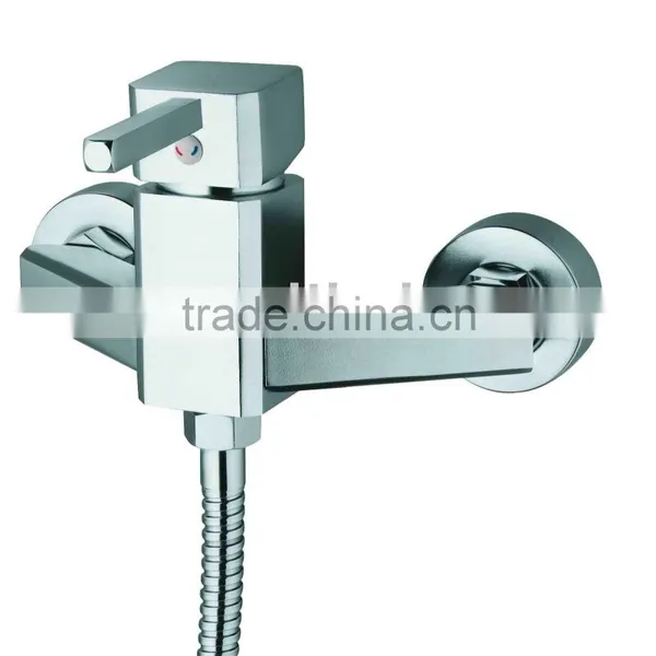 Brass Ceramic Cartridge Matt Chrome Shower Mixer 07/I8416-24