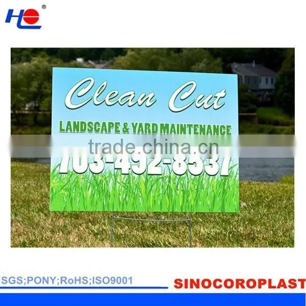 Custom Coroplast Signs