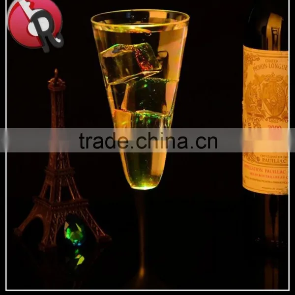 Party KTV Bar Supplies Emitting Luminescent Glass Goblet Cocktail Colorful Flashing Cup photo-5