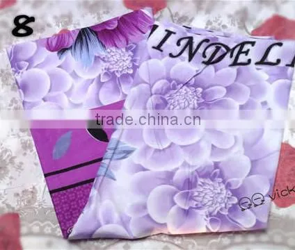 New Style High Quality Plant Cashmere Photo Print Fabric for Bedding Set photo-2