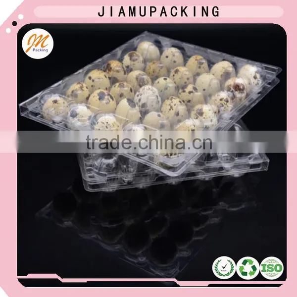 High Quality Disposable Plastic Clear Quail Egg Tray for Sale photo-4