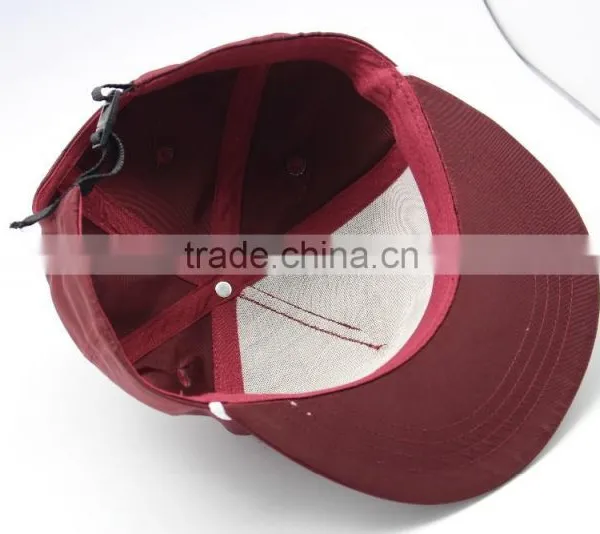 Backpack Buckle Custom Woven Label Snap Back Cap With Rope photo-5
