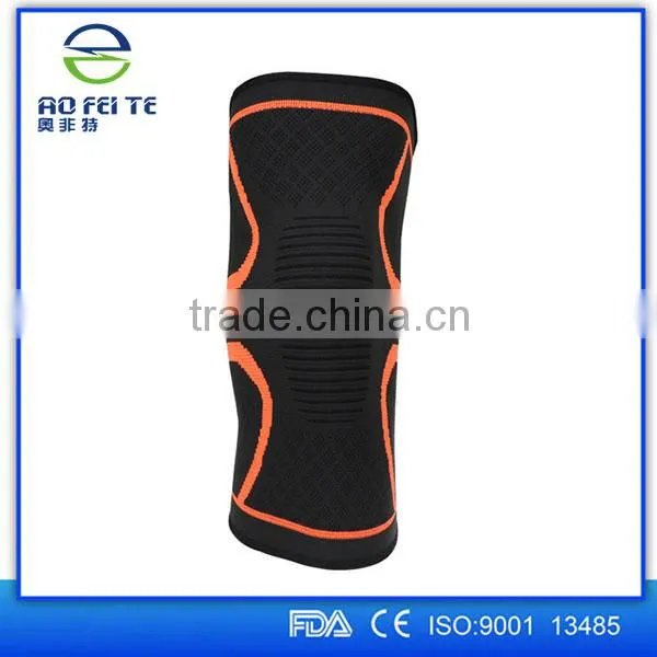 Aofieite High Quality Compression Knee Brace Custom Basketball Knee Pads Elastic Muscle Support photo-6