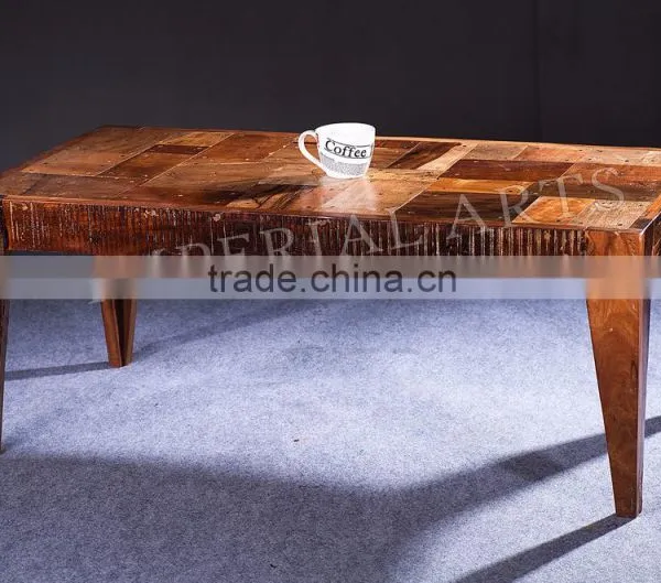 Antique Recycled Wood Coffee Table