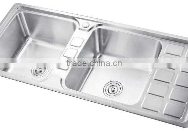 Small Size Single Bowl With Drainer Board for Europe Market ce Kitchen Sink photo-3