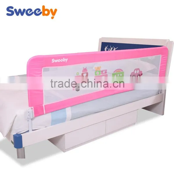 Bed Safety Rail Kids Bed Protection With Carton Train