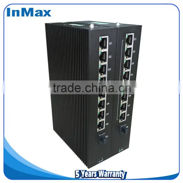 9 Port Gigabit Industrial Ethernet Switch Inmax I509A photo-2