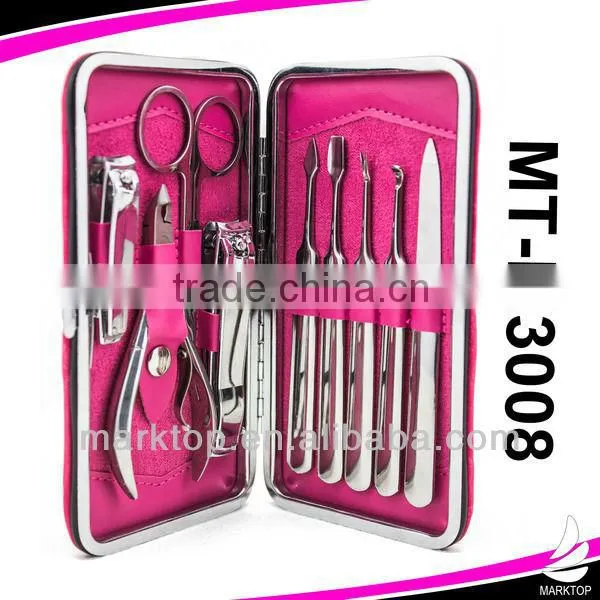 Stainless Steel Pocket 9-piece Trim Manicure Sets photo-3