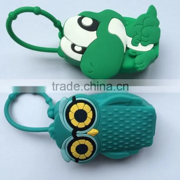 2016 Silicone Cartoon Mickey Mouse Key Ring Gift Party Favors-key Holder photo-3