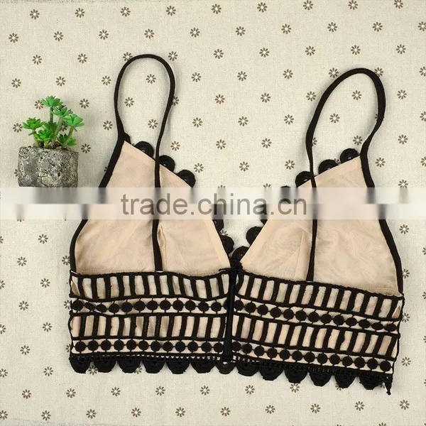Bonvatt Lace Flower Breast Lift Bra Support Underwear Half Vest Ladies Bra New Design photo-6