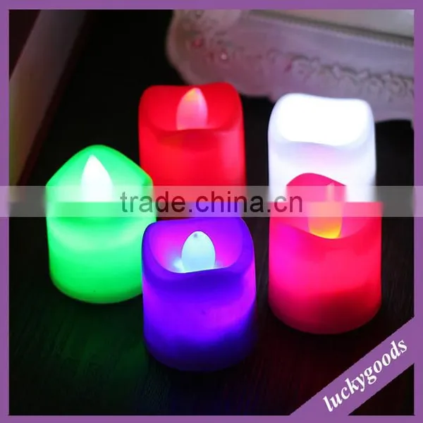 LPL059 cheap multi color led candles