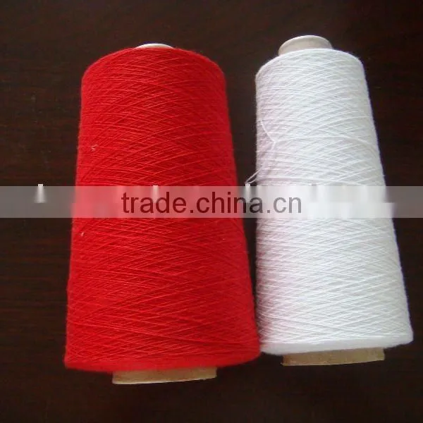 100% Dyed Cotton Yarn/polyester Cotton Recycled Yarn for Weaving Kinnt photo-2