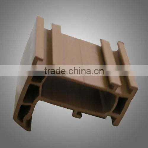 Soft and Upvc Co-extrusion Profile ,pvc Profile ,pvc Extrusion,plastic Profile ,wooden Pvc Profile ,pvc Fomaed Profile photo-5
