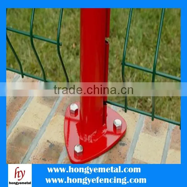 Metal Fence Post/ Painted Fence Post/ Peach Tape Fence Post photo-6