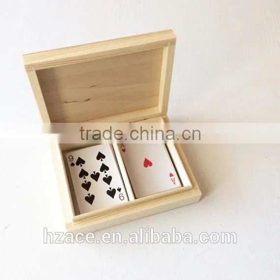 Wooden Box for Playing Cards photo-2