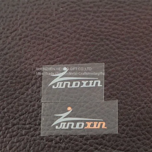 Custom Metal Logo Ladels Sticker for Wallet photo-5