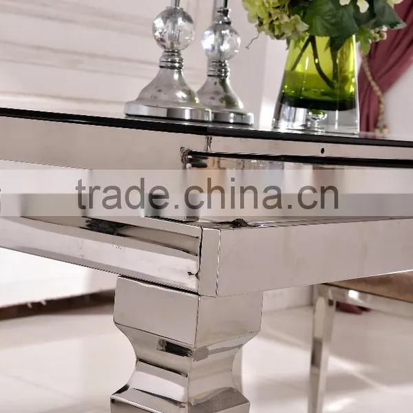 TH389 Fashionable Glass Top Adjustable Height Dining Table Adjustable Table photo-6