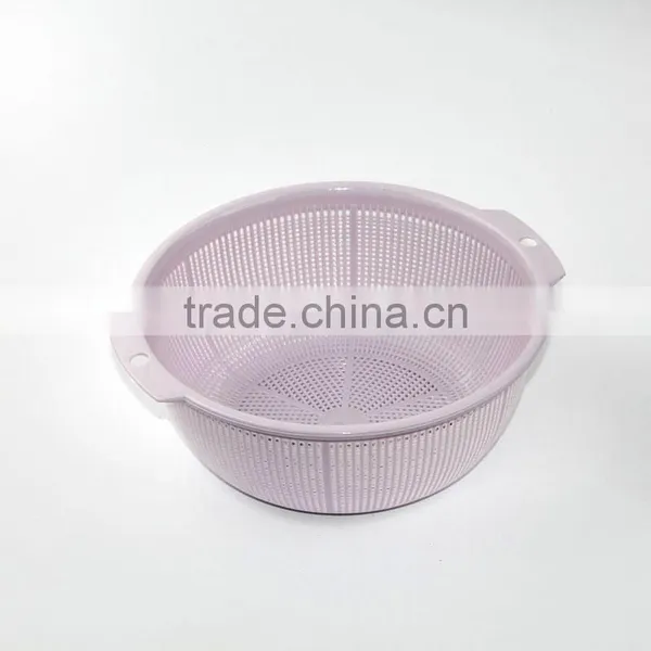 Vegetable Plastic Basket/rice Washing Basket/washing Fruit Basket photo-2