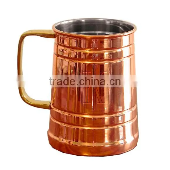 Antique Copper Mugs For Your Party Time Special Vodka & Beer Drinking photo-5