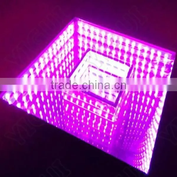 Wedding Party Equipment 3D Time Tunnel Effect Mirror Led Dance Floor photo-3