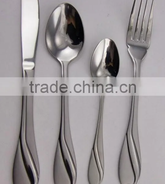 Stainless Steel Tableware Set Spoon Fork Knife Set photo-4
