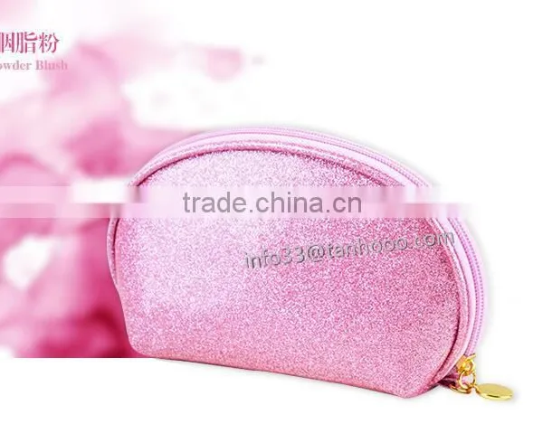 Bulk Cosmetic Bags Cheap Wholesale Makeup Bags Manufacturer Customized the Pink Cosmetic Bag photo-2