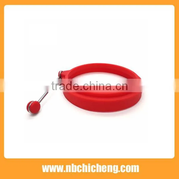 Kitchen Cooking Silicone Fried Oven Poacher Pancake Egg Ring Mould photo-3