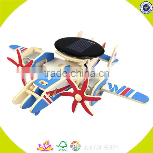 2017 Wholesale Airplane Puzzle Wooden Popular Kids Toys New Fashion Build Kit Wooden Popular Kids Toys W03B066 photo-6