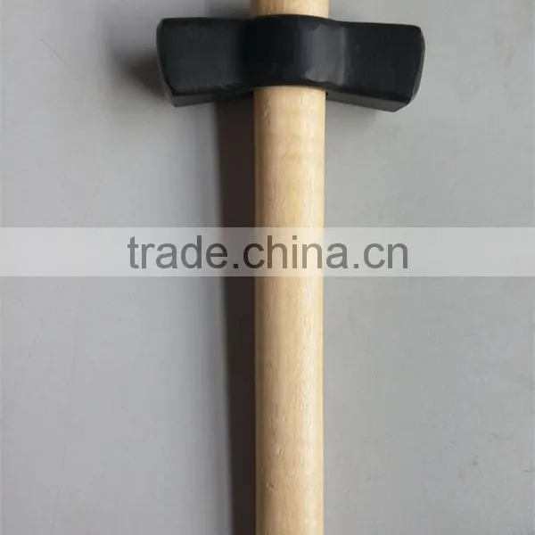 Spanish Type Stoning Hammer With Wooden Handle