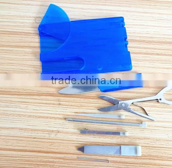 Hot Selling Promotional Gift Multifunction Tools Card With Knife photo-3