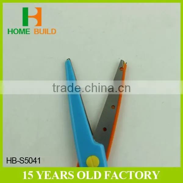 Factory Price HB-S5041 Double Color Stainless Steel Office Paper Scissors photo-2