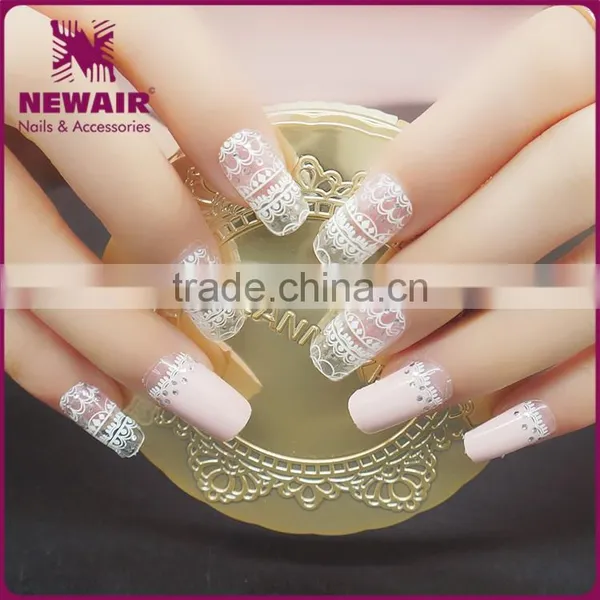 NEWAIR Full Cover Wrap Waterproof Easy-use Nail Stickers photo-3