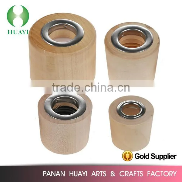 Natural Color Perfume Wooden Cap for Glass Bottle photo-4