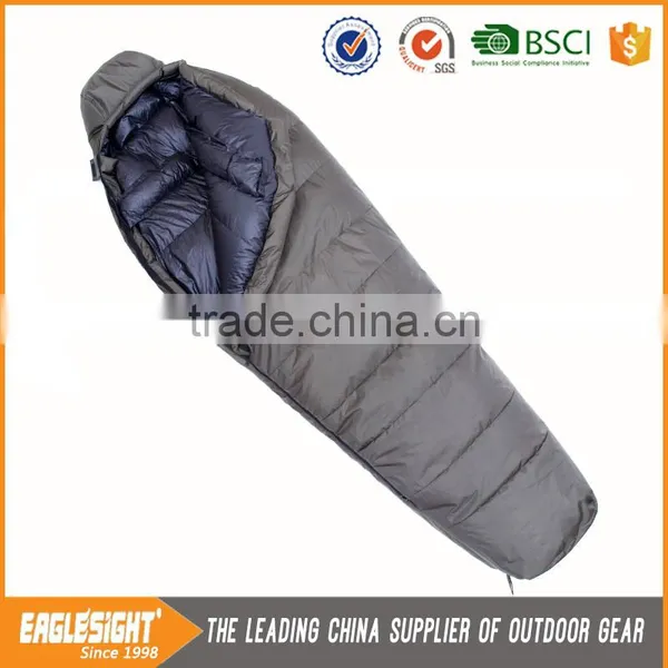 Extreme Weather Mummy Form Camouflage Goose Down Military Sleeping Bag photo-3