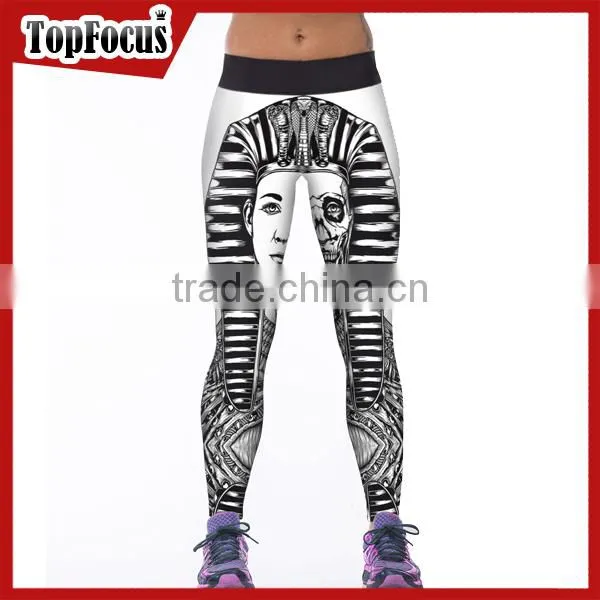 (OEM Factory) Wholesale Camo 3d Digital Printing Full Leggings for Women Gym Fitness Tight Yoga Pants Wear photo-5