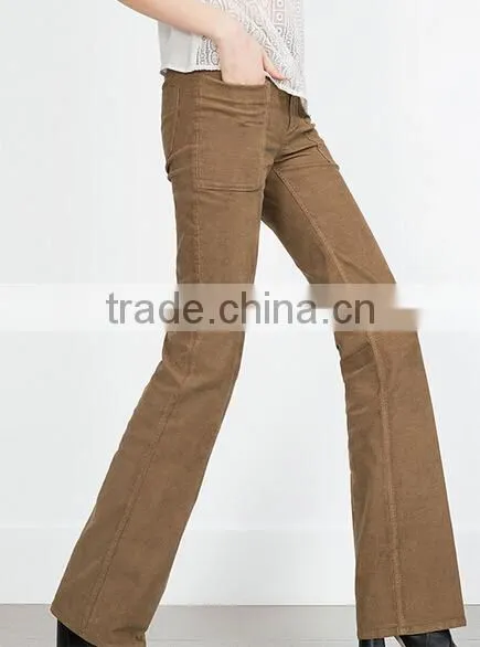 EY0126P 2016 High Waist Fashion Denim Jean for Woman/ Newest Design Jeans Pant photo-2
