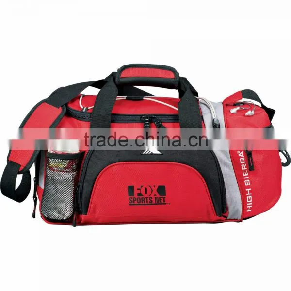 High Sierra 22" Switch Blade Sport Duffel Bag - Has an End Media Pocket With Headphone Port and Comes With Your Logo photo-4