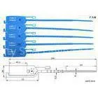 Blue Truck Seals Security Seals Plastic , Iso 17712 High Security Seal