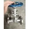 Wheel Handle PN40 Flanged Stainless Steel Gate Valve GB / T CF8M / CF8