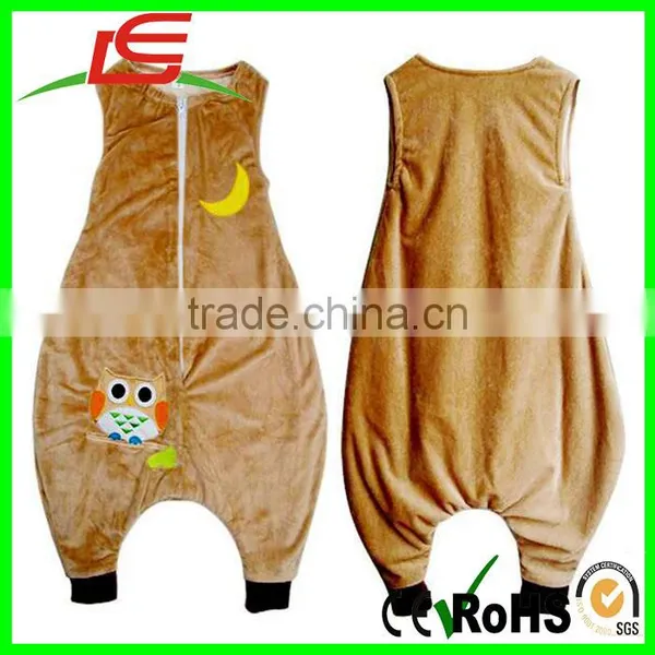 Flannel Infants Young Children Sleeveless Vest Cent Leg Sleeping Bag photo-3