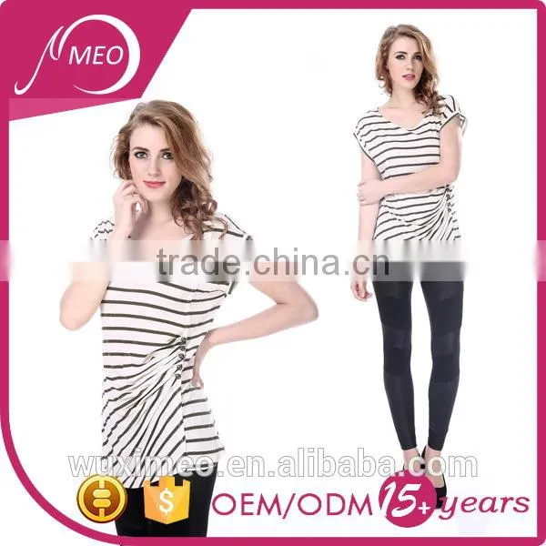 New Design Stylish Custom Rubber Printing t Shirts Women's