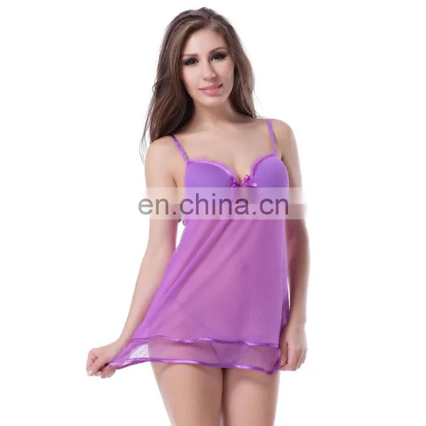 Fashion High Quality Ladies Sex Romantic Night Dress photo-3