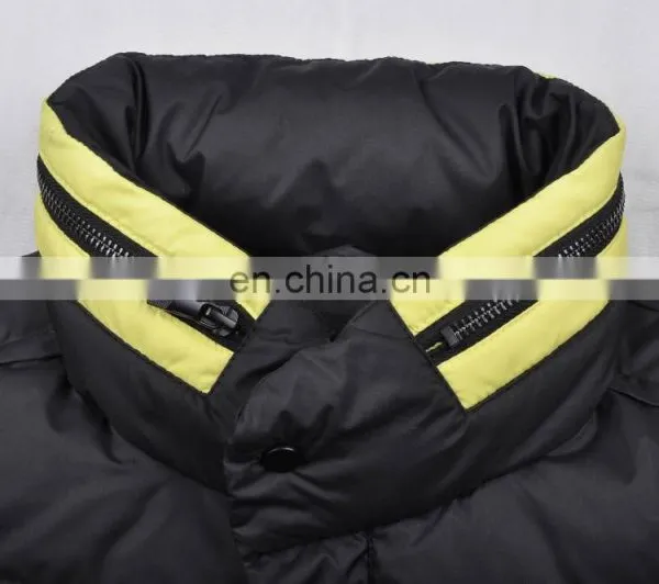 Mens Simple Style Fashion Foldable Down Paded Thick Nylon Jacket 2015 photo-4