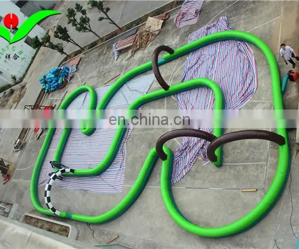 2018 Outside go Kart Inflatable Games Air Track photo-3