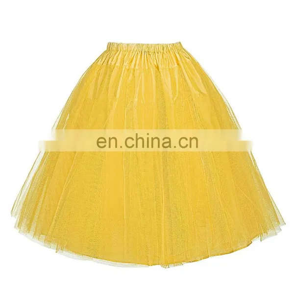 GK Women's 3 Layers Crinoline Petticoat Underskirt for Retro Vintage Dress BP000057 photo-5