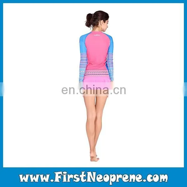Size S Available Women Swimming Customer Long Sleeve Rashguard photo-3